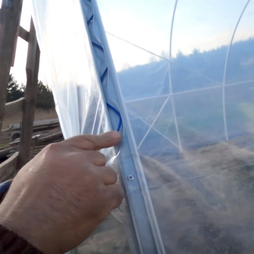 Poza cu Profil metalic cu sarma plastifiata GEO