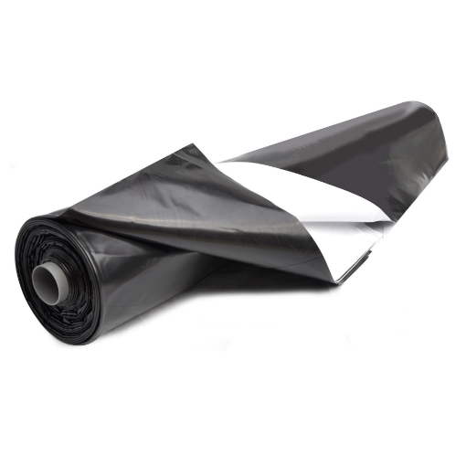 Poza cu Folie alba-neagra 5010 Plastika Kristis